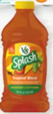 Vallarta Supermarkets V8 Splash Juice Drinks offer