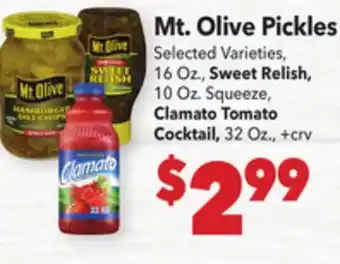 Vallarta Supermarkets Mt. Olive Pickles offer