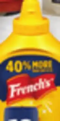 Vallarta Supermarkets French's Yellow Mustard offer