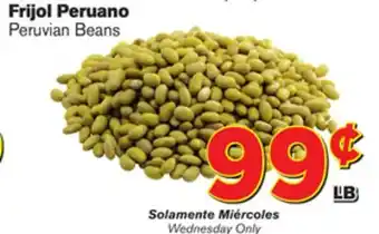 El Super Fresh Peruvian Beans offer