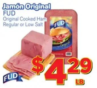 El Super Fresh FUD Original Cooked Ham offer