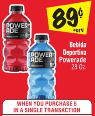 El Super Powerade offer