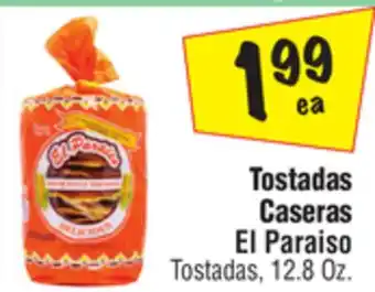 El Super El Paraiso Tostadas offer