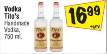 El Super Handmade Vodka offer