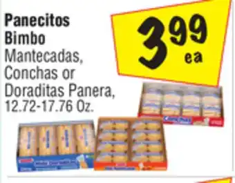 El Super Mantecadas, Conchas or Doraditas Panera offer