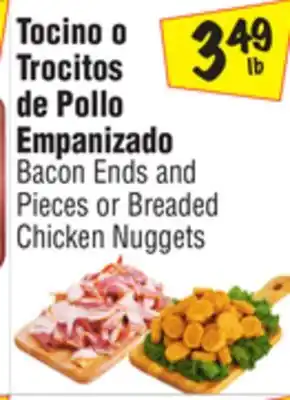 El Super Bacon Ends and Pieces or Breaded Chicken Nuggets offer