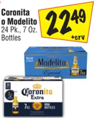 El Super Coronita o Modelito offer