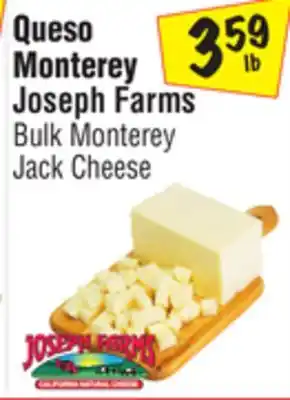 El Super Bulk Monterey Jack Cheese offer