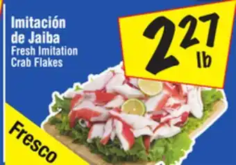 El Super Fresh Imitation Crab Flakes offer