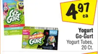 El Super Go-Gurt Yogurt Tubes offer