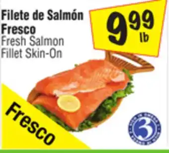 El Super Fresh Salmon Fillet Skin-On offer