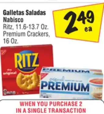 El Super Nabisco Ritz. Crackers offer