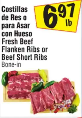 El Super Fresh Beef Flanken Ribs or Beef Short Ribs offer