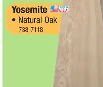 Menards CasaMia Yosemite Natural Oak Rustic 8 x 40 Porcelain Floor and Wall Tile offer