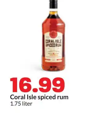 Hy-Vee Coral Isle spiced rum offer