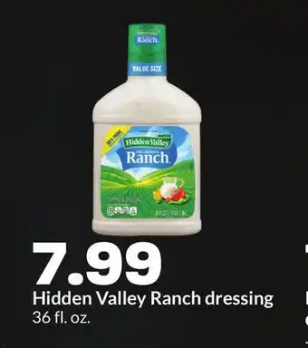 Hy-Vee Hidden Valley Ranch dressing offer