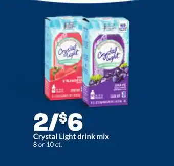 Hy-Vee Crystal Light drink mix offer