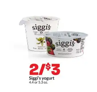 Hy-Vee Siggi's yogurt offer