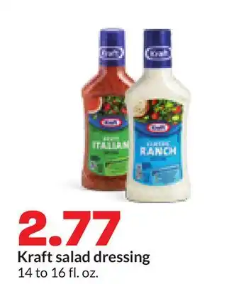 Hy-Vee Kraft salad dressing offer