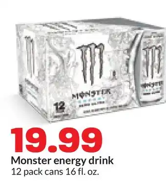 Hy-Vee Monster energy drink offer