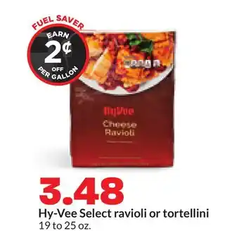 Hy-Vee Hy-Vee Select ravioli or tortellini offer
