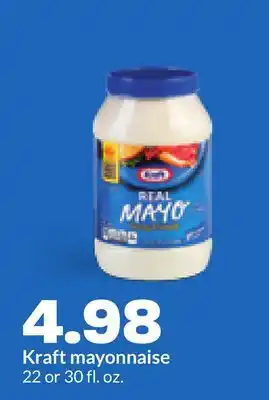 Hy-Vee Kraft mayonnaise offer