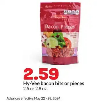 Hy-Vee Hy-Vee bacon bits or pieces offer