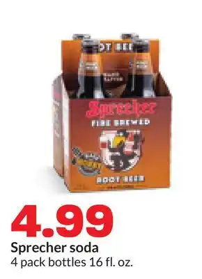Hy-Vee Sprecher soda offer