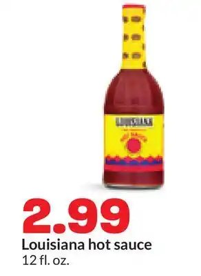 Hy-Vee Louisiana hot sauce offer