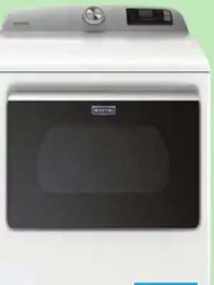 Menards Maytag 7.4 cu.ft. White Smart Electric Dryer with Extra Power offer