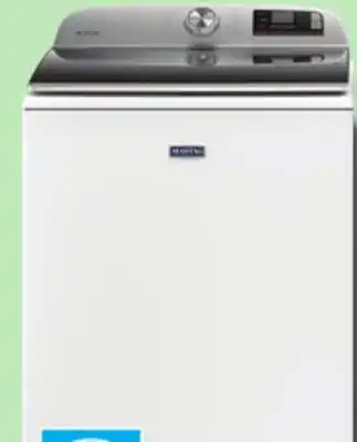 Menards Maytag 5.3 cu.ft. White Smart Top Load Washer with Extra Power offer