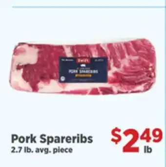 Gordon Food Services Pork Spareribs offer