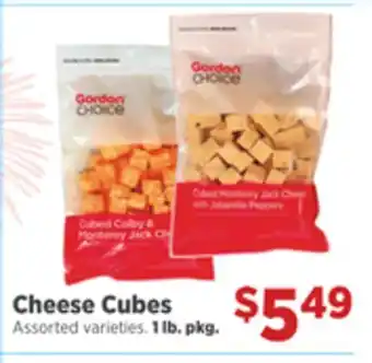 Gordon Food Services Cheese Cubes offer