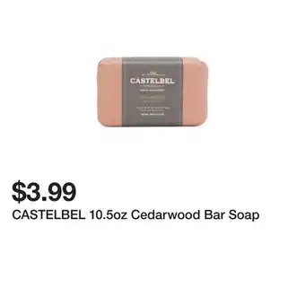 Marshalls CASTELBEL 10.5oz Cedarwood Bar Soap offer