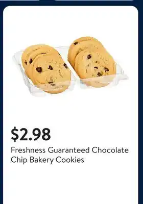 Walmart Freshness Guaranteed Chocolate Chip Bakery Cookies offer