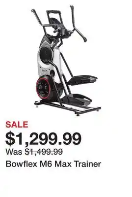 Dick's Sporting Goods Bowflex M6 Max Trainer offer