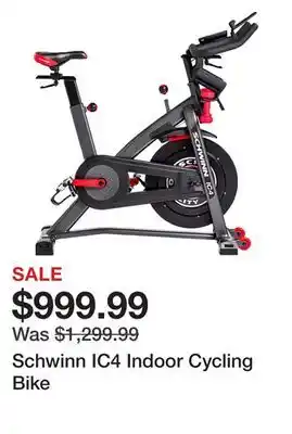 Dick's Sporting Goods Schwinn IC4 Indoor Cycling Bike offer