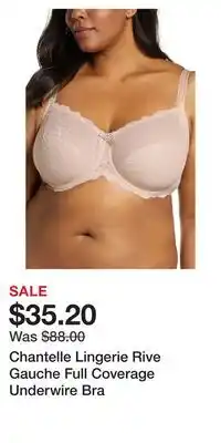 Nordstrom Chantelle Lingerie Rive Gauche Full Coverage Underwire Bra offer
