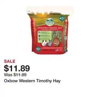 Petsmart Oxbow Western Timothy Hay offer
