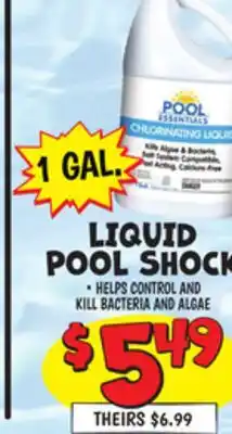 Ollie's LIQUID POOL SHOCK offer