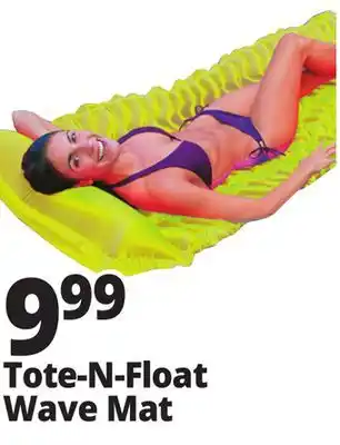 Ocean State Job Lot Intex Tote-n-Float Wave Mat offer