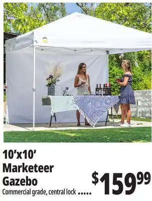 Ocean State Job Lot Marketeer 10'x10' One-Touch Pop-Up Gazebo offer
