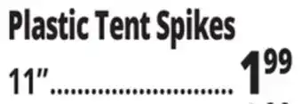 Ocean State Job Lot Plastic Tent Spikes offer