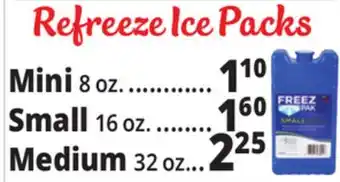 Ocean State Job Lot Freez Pak Reusable Ice Pack offer