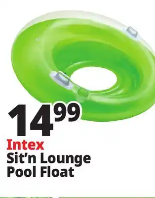Ocean State Job Lot Intex Sit 'N Lounge Float offer