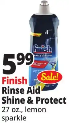Ocean State Job Lot Finish Rinse Aid Shine & Protect offer