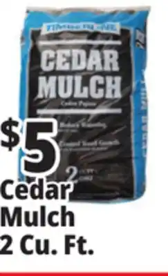 Ocean State Job Lot Timberline Cedar Mulch 2 cu ft offer