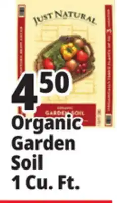 Ocean State Job Lot Just Natural Organic Garden Soil 1 cu ft offer