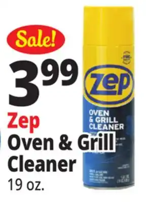 Ocean State Job Lot ZEP Oven & Grill Cleaner 19 oz offer