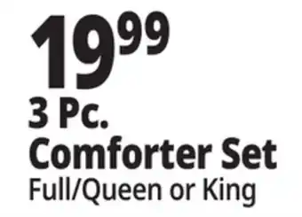 Ocean State Job Lot 3 Pc. Comforter Set offer